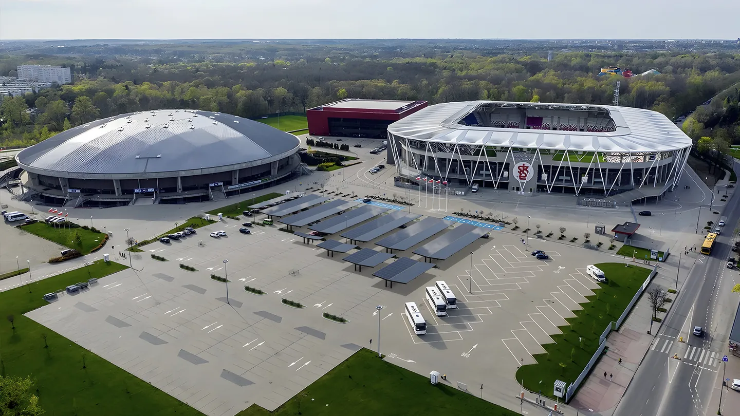 Instalacja na obiekcie wielkopowierzchniowym
